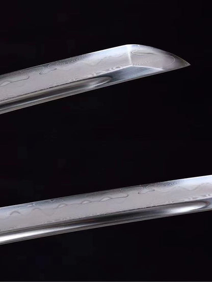 Katana Nagare — Forge Sanmai — Lame à trois aciers