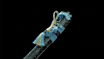 Katana Shinjū SS731 — acier T10 trempé à l'argile avec hamon réel et saya incrustée de nacre — Atelier Kensei