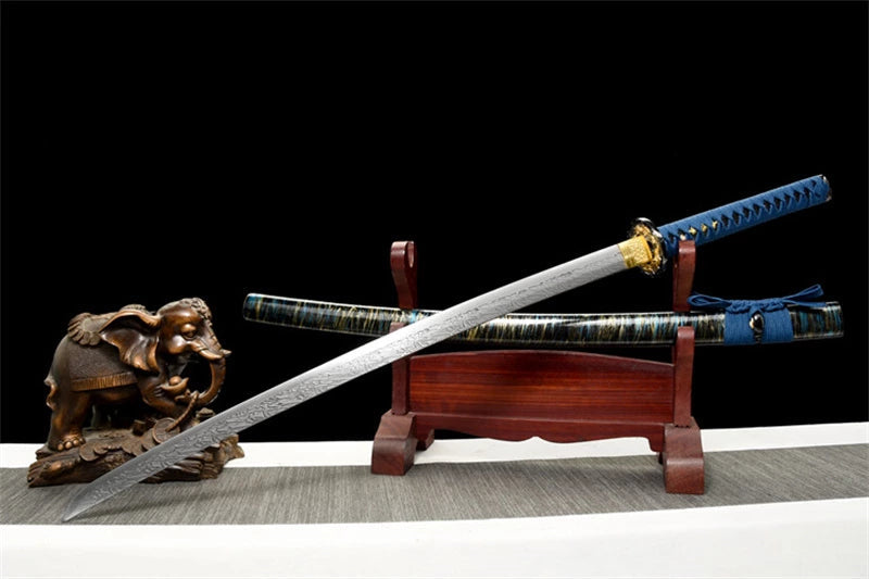 Katana Bushido — Style samouraï traditionnel — Acier carbone