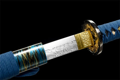 Katana Bushido — Style samouraï traditionnel — Acier carbone