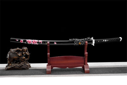 Katana Tetsu — Acier haut carbone — Meulage & polissage manuel