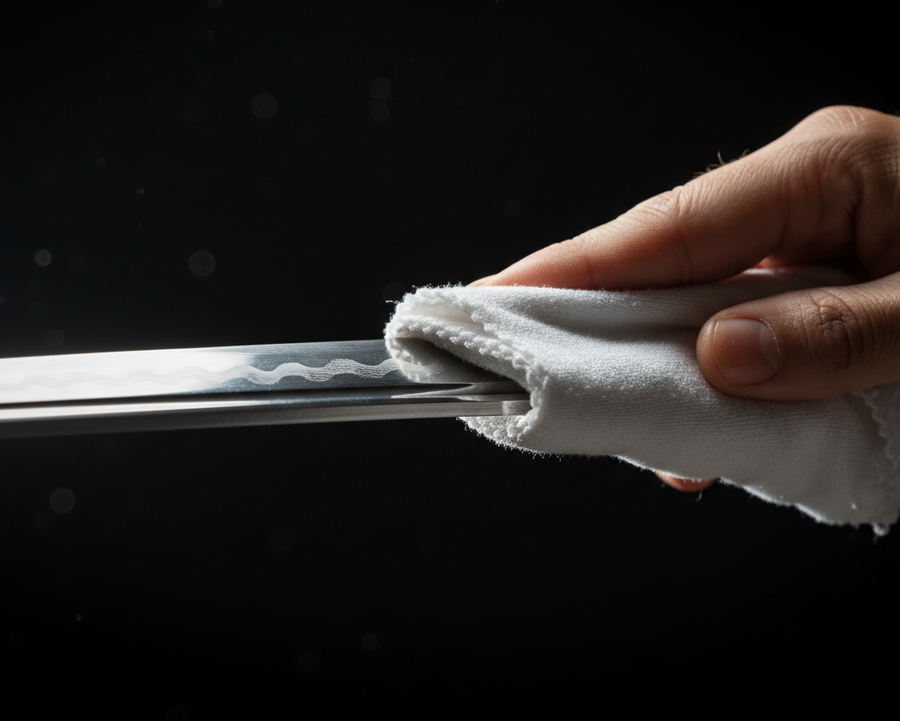 Polissage manuel par nos maîtres artisans