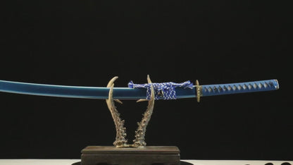 Katana Sora — Acier carbone forgé à la main