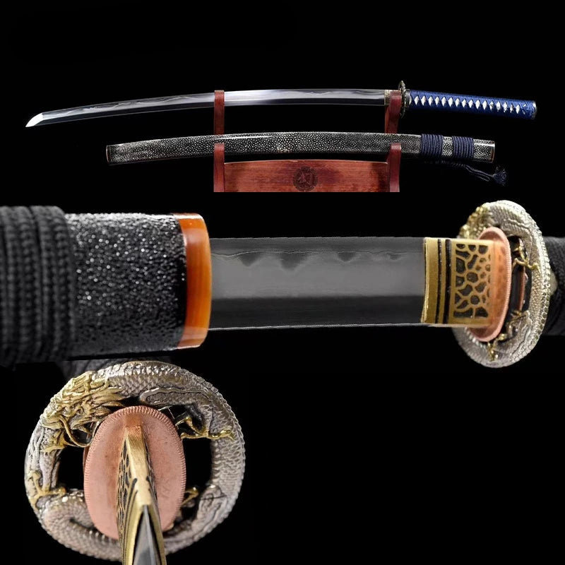 Katana Nagare — Forge Sanmai — Lame à trois aciers