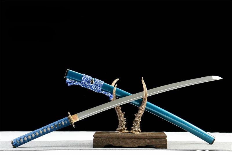 Katana Sora — Acier carbone forgé à la main — vue 5