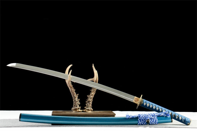 Katana Sora — Acier carbone forgé à la main — vue 6