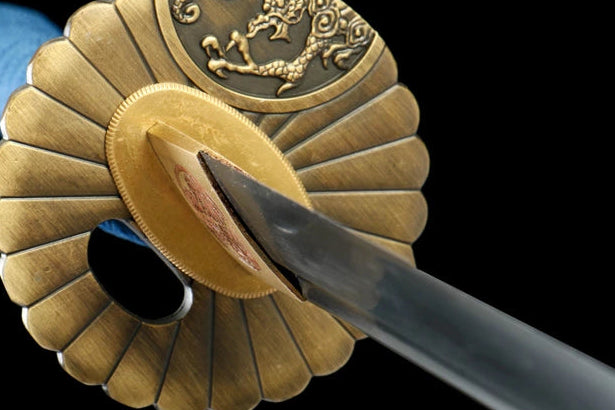 Katana Sora — Acier carbone forgé à la main — vue 8