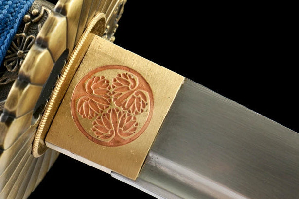 Katana Sora — Acier carbone forgé à la main — vue 9