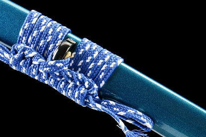 Katana Sora — Acier carbone forgé à la main — vue 11